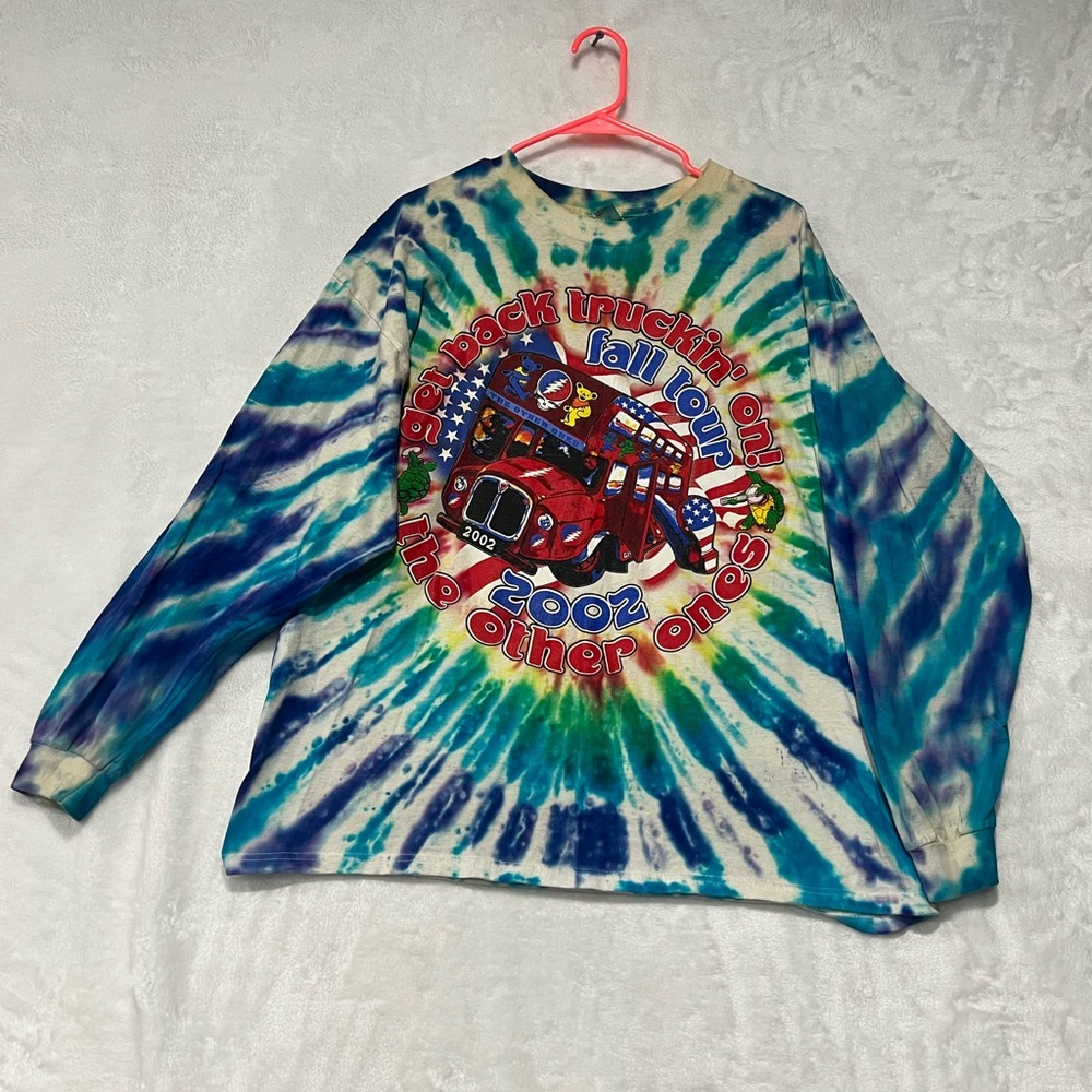 VTG 2002 Grateful Dead The Other Ones Fall Tour Longsleeve Band Tee XL Rare Y2K